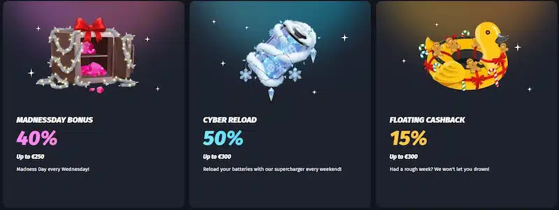 Bonuses and Customer Support